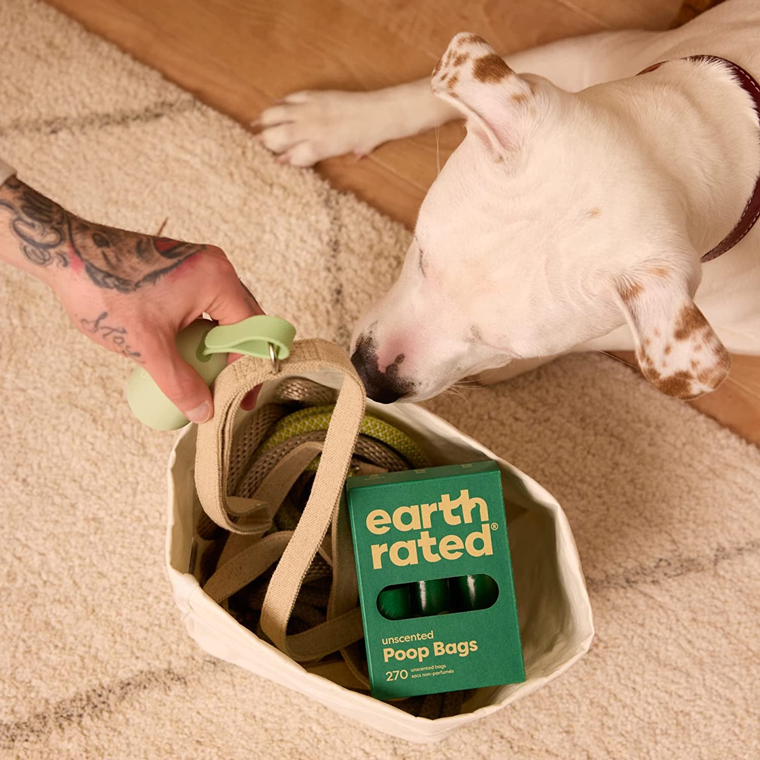 Poop Bags for Dogs, Guaranteed Leak Proof and Extra Thick Waste Bag Refill Rolls, Unscented, 270 Count