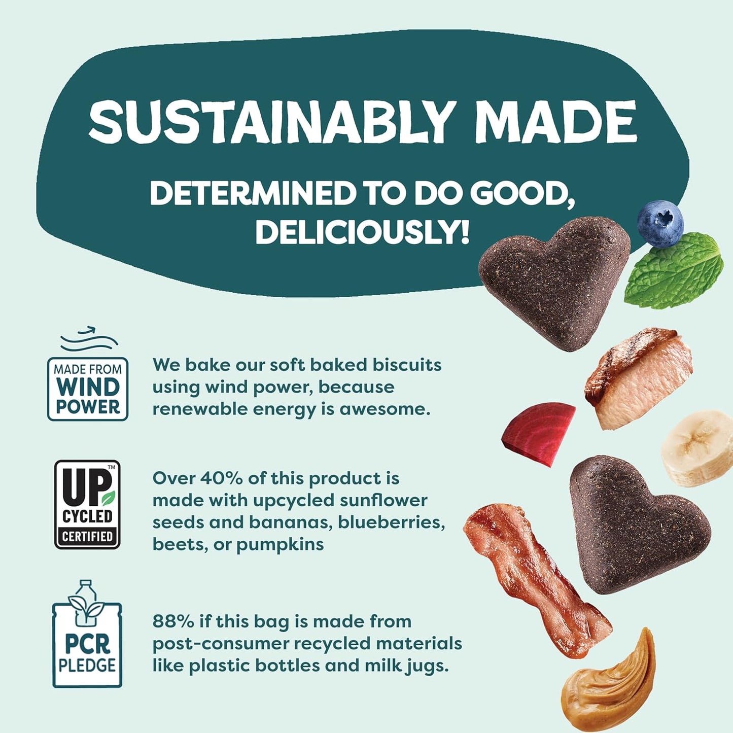 Soft-Baked Dog Treats, Variety 5-Pack - Natural & Healthy Dog Chews for Small, Medium & Large Dogs - Biscuits Baked & Made in USA, Free from Grain, Corn & Soy