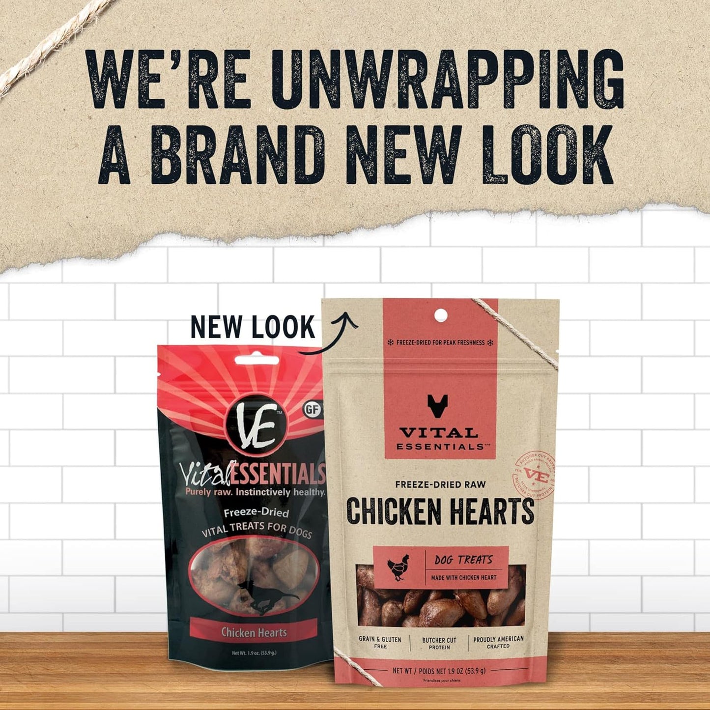 Chicken Hearts Dog Treats, 1.9 Oz | Freeze-Dried Raw | Single Ingredient | Premium Quality High Protein Training Treats | Grain Free, Gluten Free, Filler Free