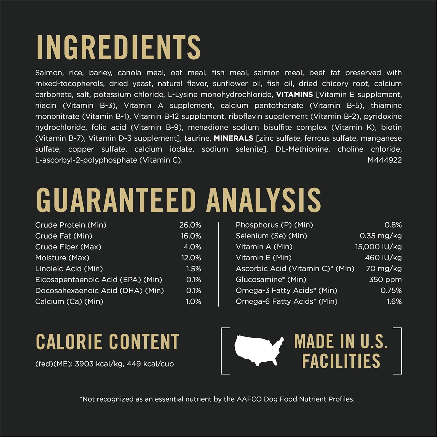 Sensitive Skin and Stomach Dog Food Dry, Adult Salmon & Rice Formula, Digestive Health - 4 Lb. Bag