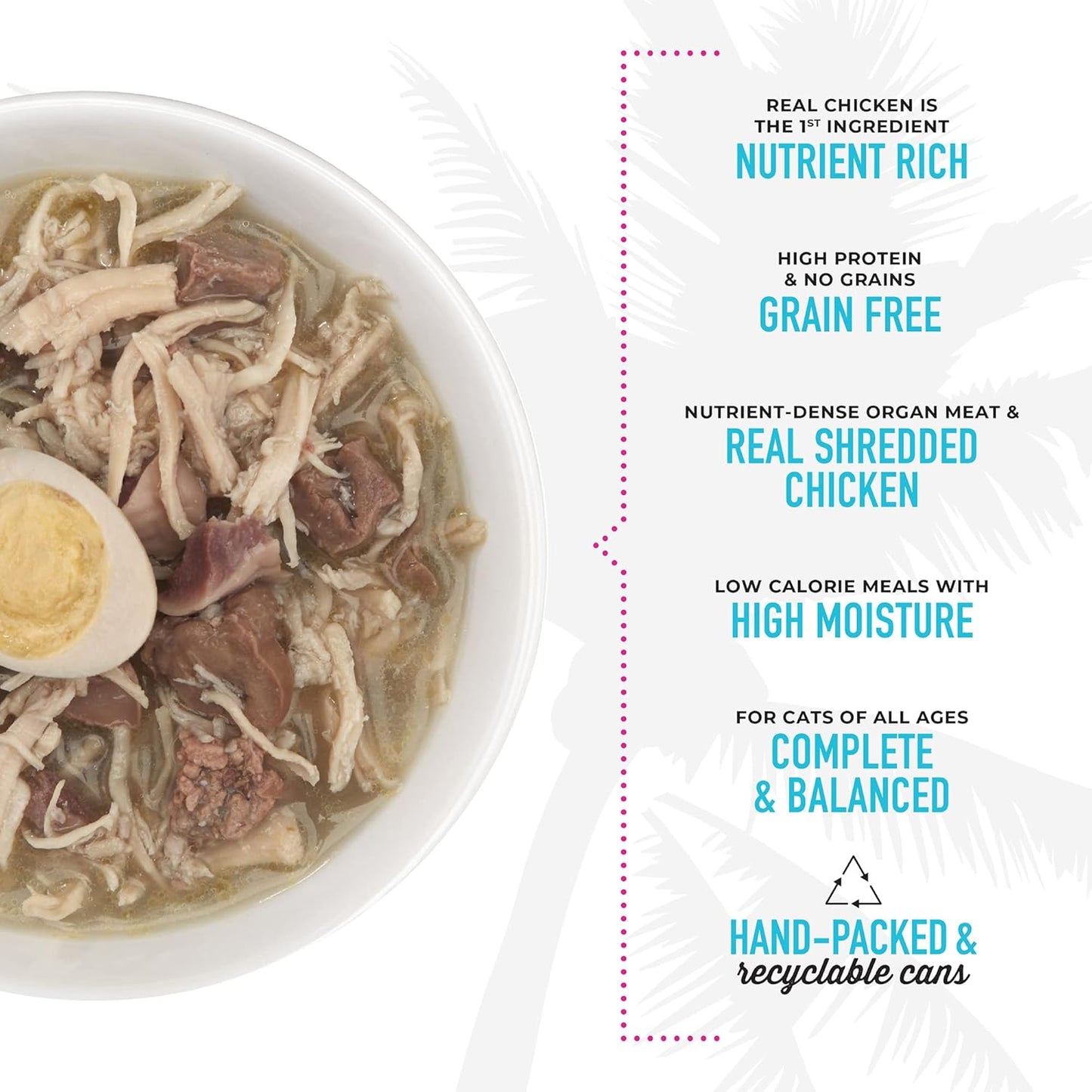 Tiki Cat after Dark, Variety Pack, High-Protein and 100% Non-Gmo Ingredients, Wet Cat Food for Adult Cats, 5.5 Oz. Cans (Pack of 8)