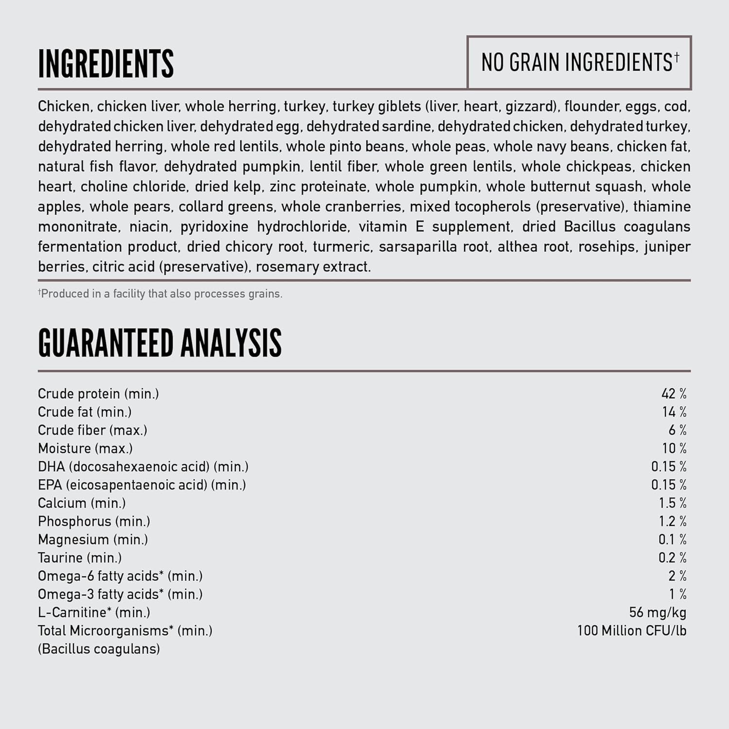 Fit & Trim Grain Free High Protein Premium Dry Cat Food 4Lb Bag