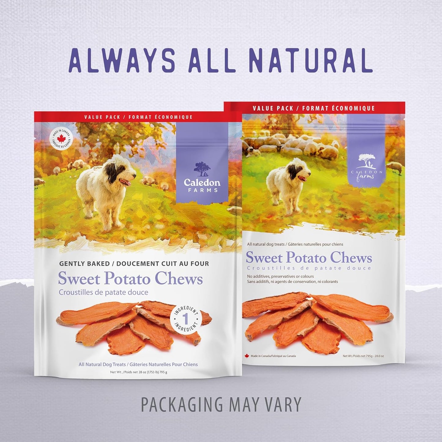 Value Pack Sweet Potato Chews Dog Treats 28Oz/795G