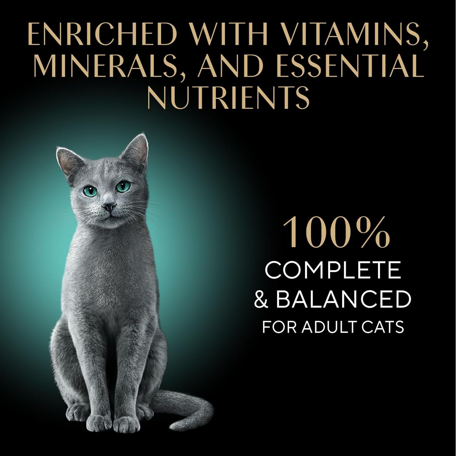 Perfect Portions Wet Cat Food Pate Savory Chicken Entree, Tender Beef Entree, and Tender Whitefish and Tuna Entree, 2.6 Oz. Twin-Pack Trays (36 Count, 72 Servings)