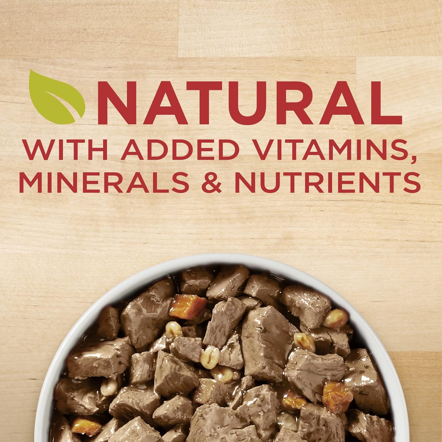 Natural Wet Dog Food Gravy, Tender Cuts in Gravy Beef and Barley Entrée - 13 Ounce (Pack of 12)