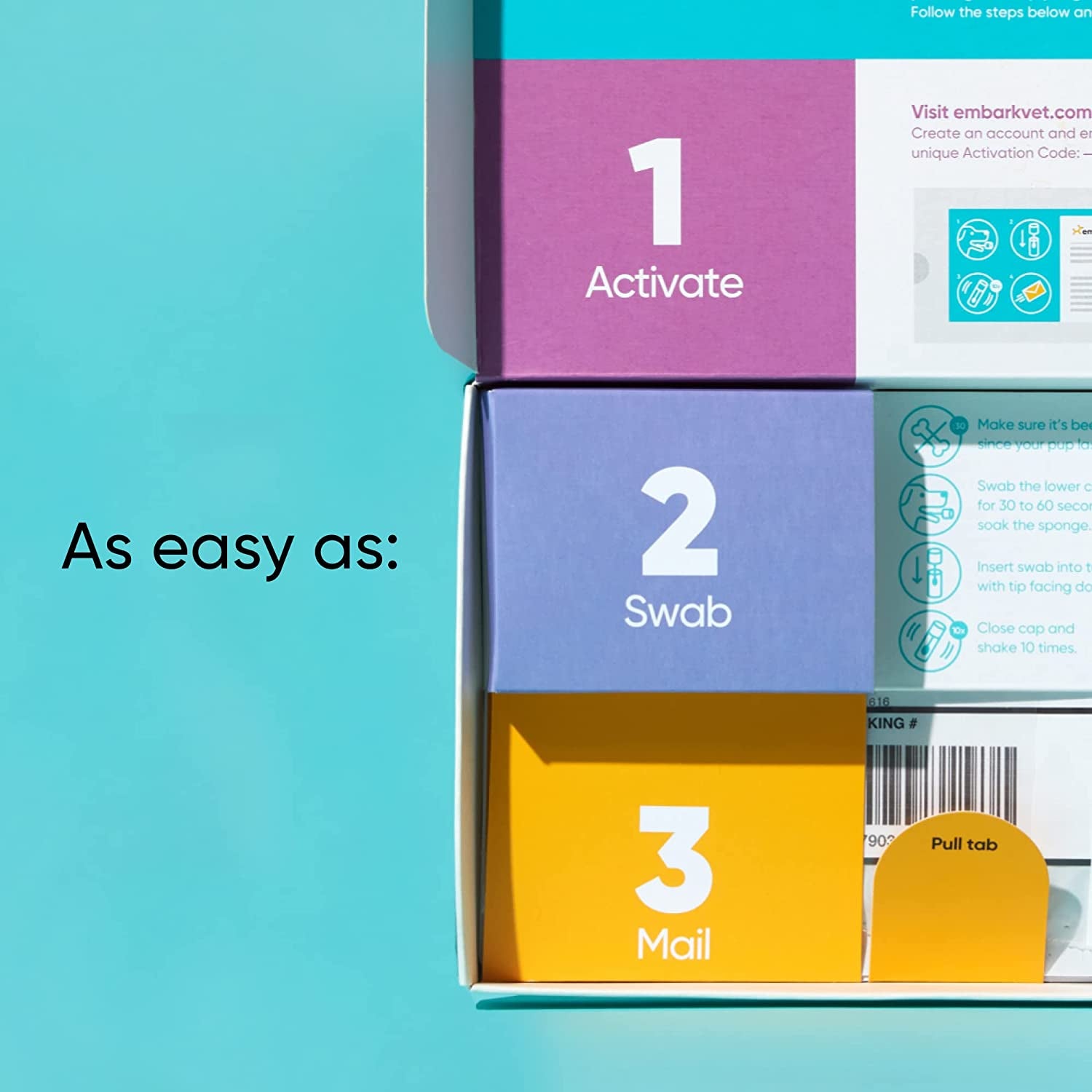 Breed Identification Kit - Most Accurate Dog DNA Testing Kit - 99% Breed Ancestry Accuracy for Mixed Breed Dogs - plus Relative Finder & Family Tree