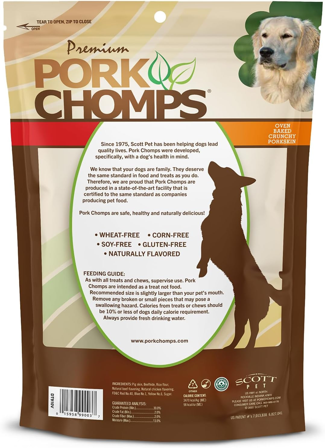Dog Chews, 5-Inch Munchy Sticks, Assorted Flavors, 100 Count