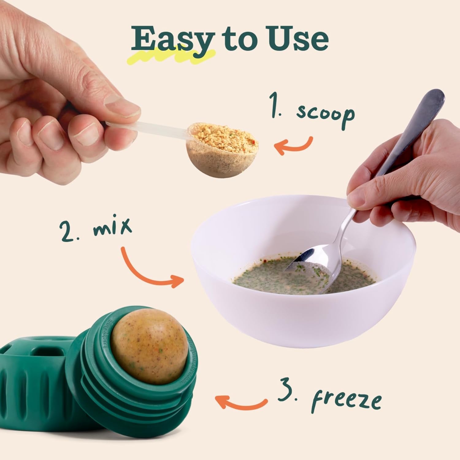 Dog Pupsicle Mix - Easy-To-Make DIY Pupsicle Refills - Tasty, Healthy Pupsicle Mix - Wholesome Ingredients - Long-Lasting - Calming Mix
