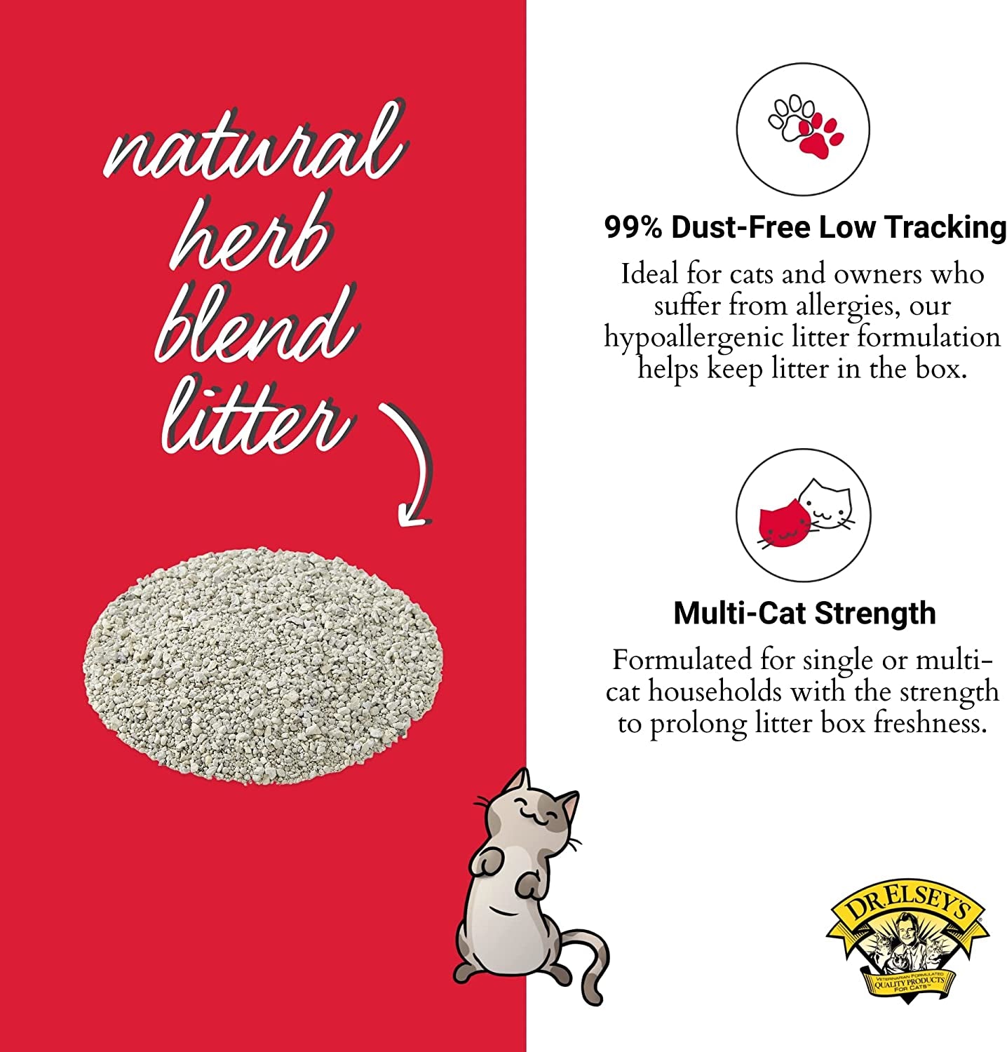 ® Cat Attract® Clumping Clay Cat Litter 18-Lb. Bag