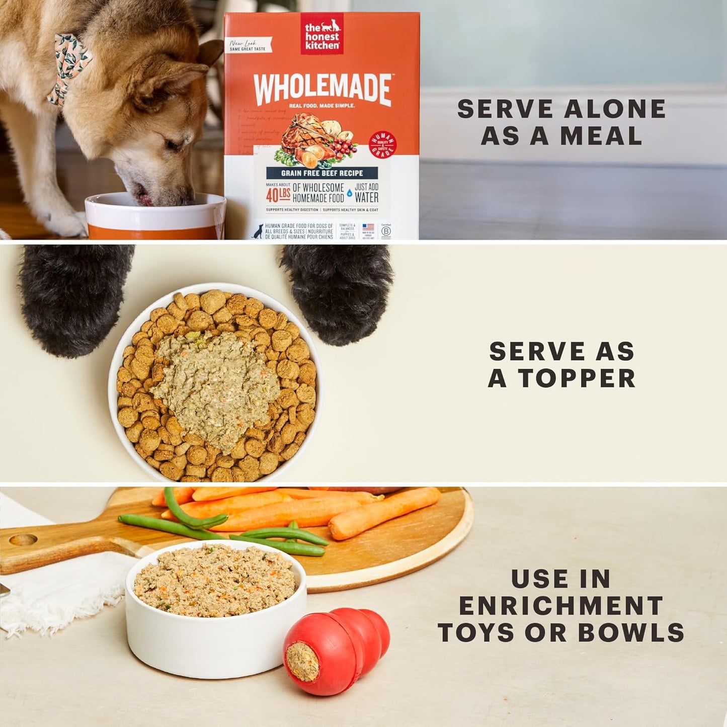 Wholemade™ Whole Grain Turkey Dog Food, 10 Lb Box
