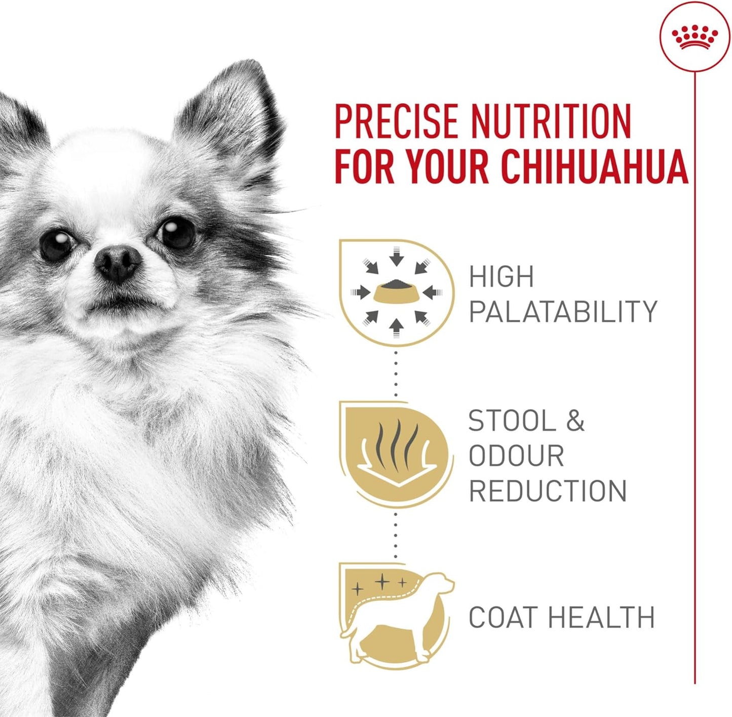 Chihuahua Adult Breed Specific Dry Dog Food, 2.5 Lb. Bag