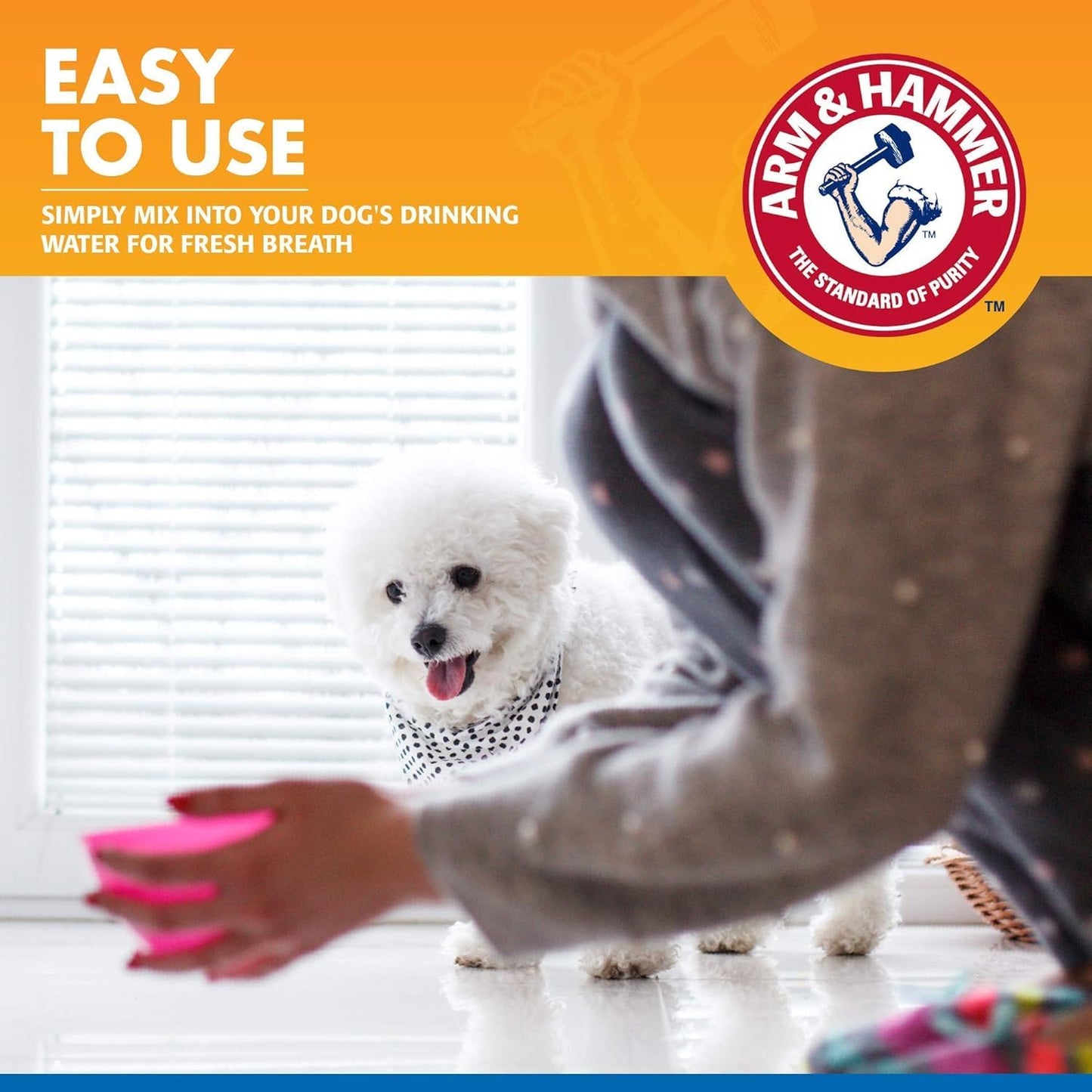 for Pets Dental Water Additive for Dogs, Tartar Control | Dog Dental Care Reduces Plaque & Tartar Buildup without Brushing | Odorless and Flavorless, 16 Fl Ounces - 2 Pack