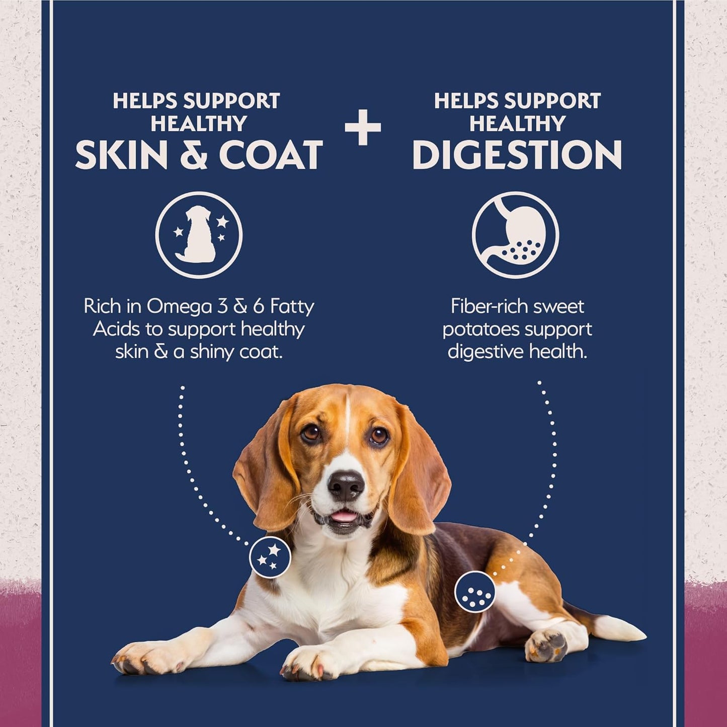 Limited Ingredient Adult Grain-Free Dry Dog Food, Reserve Sweet Potato & Venison Recipe, 22 Pound (Pack of 1)