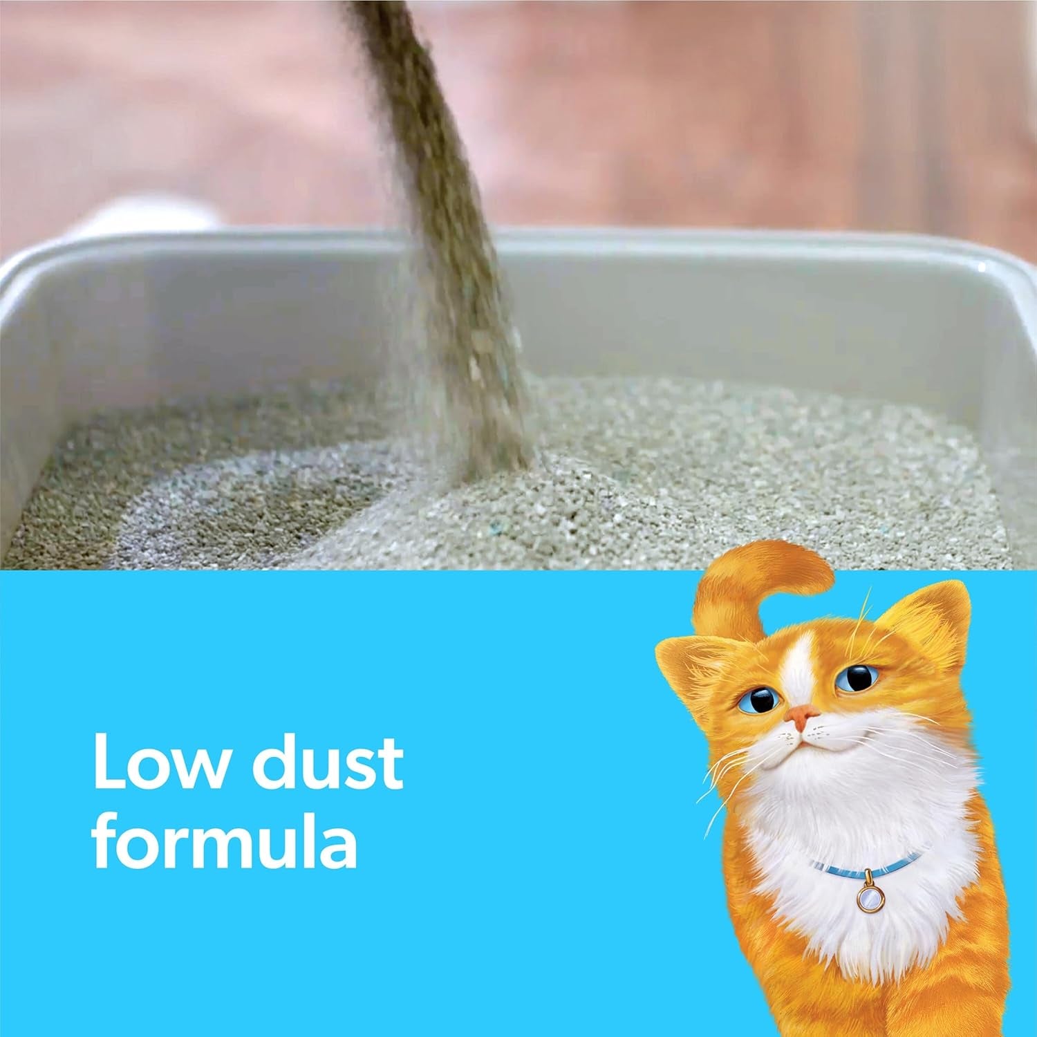 Advanced Simply Unscented Clumping Litter,  Unscented Cat Litter Fights Odor on Contact, 18.5 Lb. Box