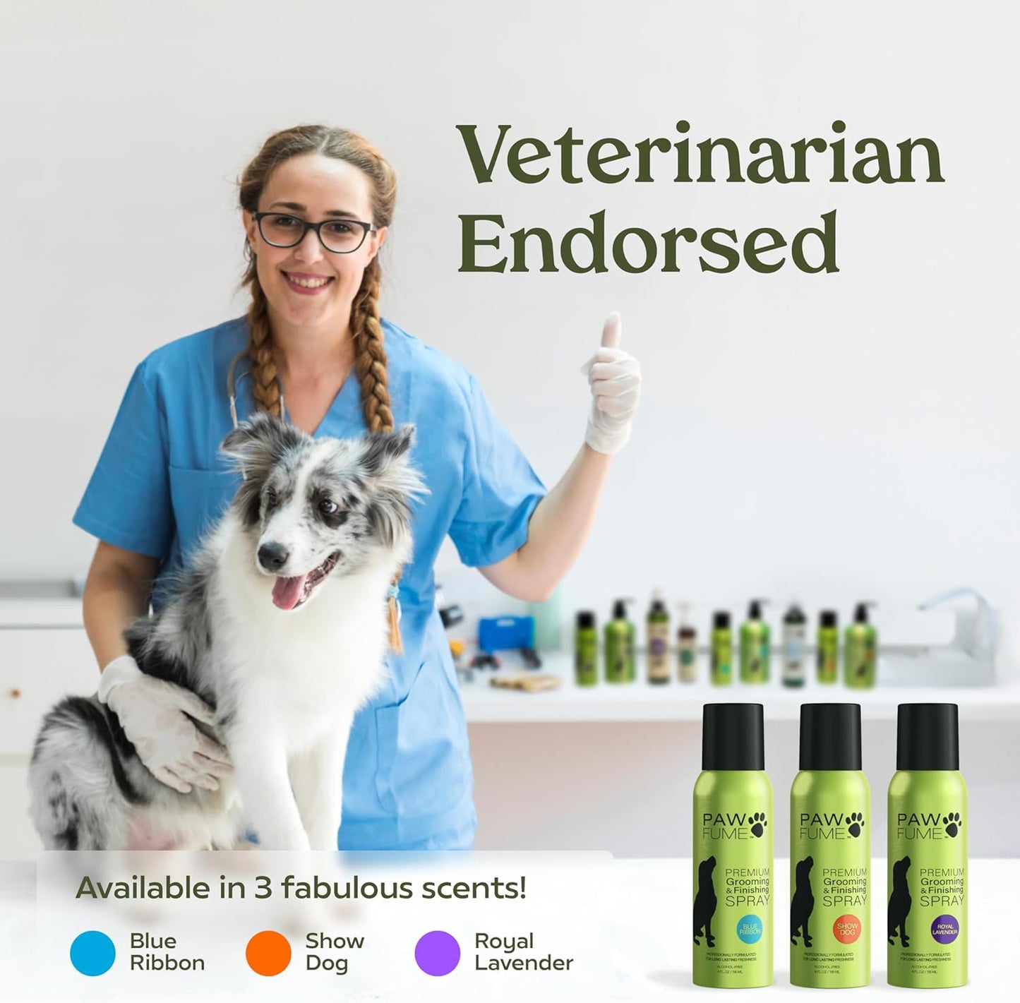 PAWFUME Dog Perfume Spray Long Lasting Scent for Grooming, Show Dog, 1-Pack – Keep Your Pup Fresh All Day – Hypoallergenic, Alcohol-Free, Detangling & Moisturizing – Salon-Quality Dog Cologne Spray