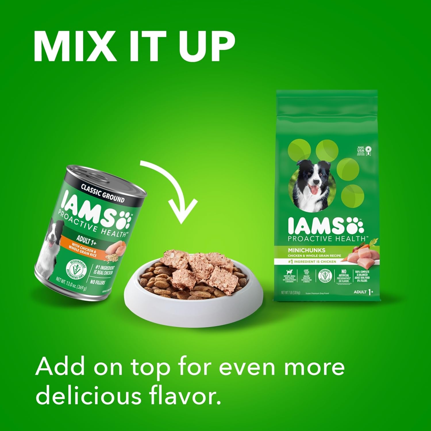 Proactive Health Adult Wet Dog Food Classic Ground with Chicken and Rice, 13 Oz. Cans (12 Count, Pack of 1)