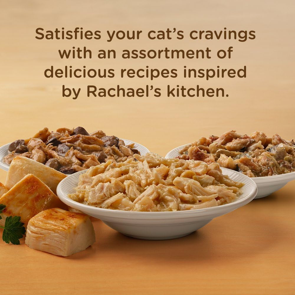Rachael Ray  Premium Wet Cat Food, Chicken Lovers Variety Pack, Grain Free, 2.8 Oz. Tub, Pack of 12