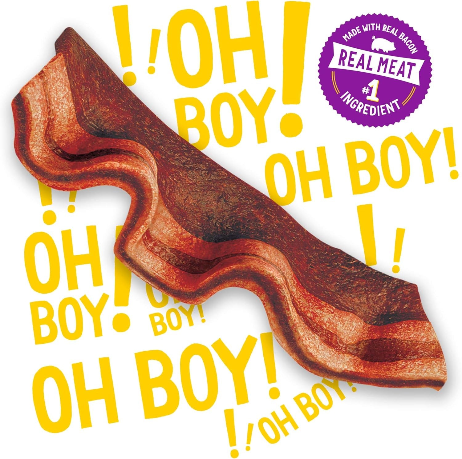 Strips Real Meat Dog Treats, Thick Cut Hickory Smoke Flavor - (Pack of 2) 26 Oz. Pouches