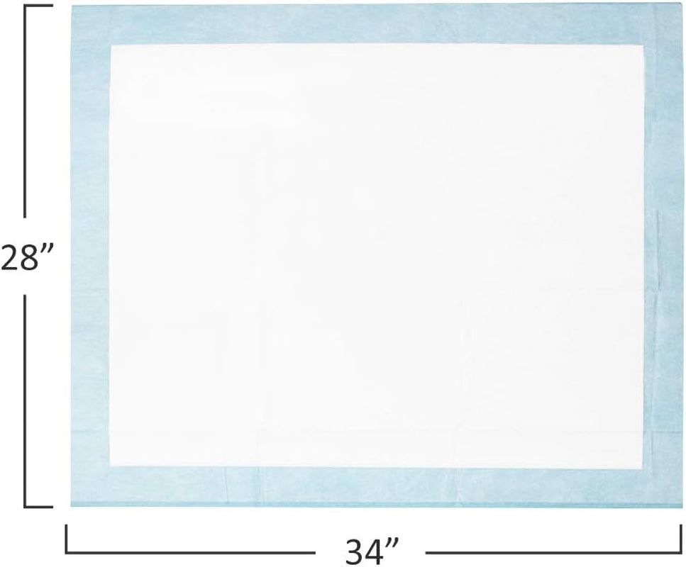 Puppy Pads XL 40 Count 28"X34" - Leak-Proof Pee Pads for Dogs with 6-Layer Design, Rapid Dry Sheet & Attractant - Dog Pad Extra Large with Odor Control - Perfect for Big Dogs & Indoor Use