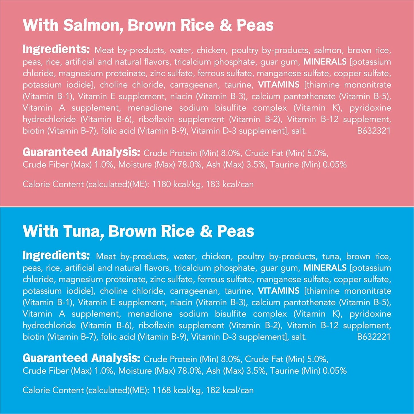 Purina  Ocean Favorites Wet Cat Food Pate and Meaty Bits Variety Pack with Salmon and Tuna - (Pack of 24) 5.5 Oz. Cans