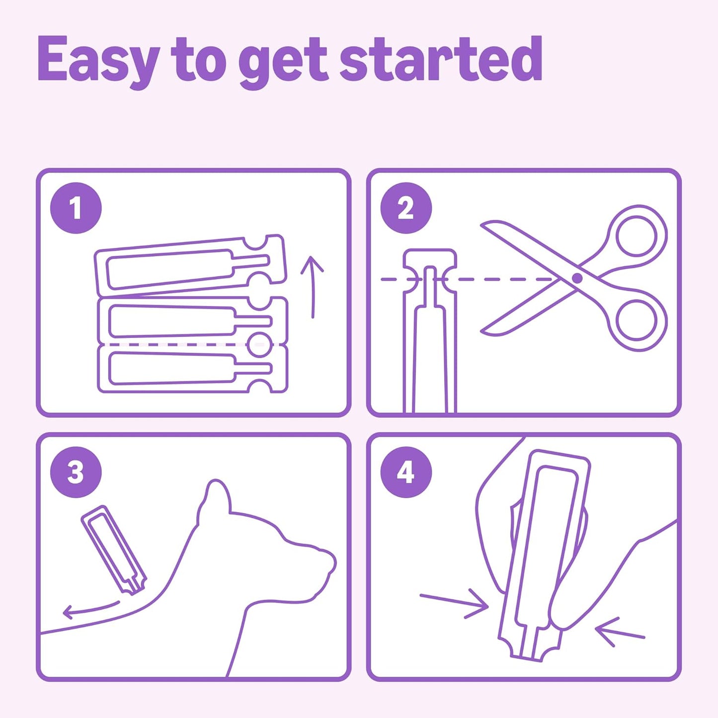 Flea and Tick Topical Treatment for Large Dogs (45-88 Lbs), Unscented, 6 Count (Previously Solimo)