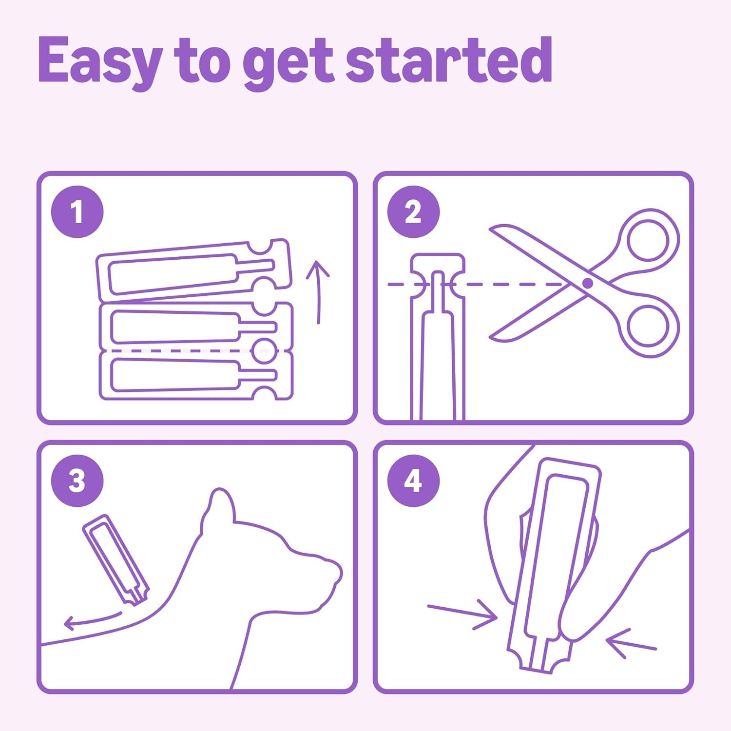 Flea and Tick Topical Treatment for Large Dogs (45-88 Lbs), Unscented, 6 Count (Previously Solimo)