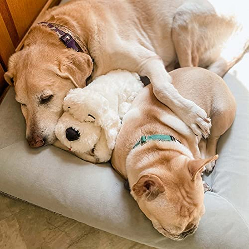 Original  Heartbeat Puppy Toy - Heartbeat Puppy for Dogs - Pet Anxiety Relief and Calming Aid - Comfort Dog Toy - Behavioral Training and Sleep Aid Cuddle Buddy - Crate Training Essential