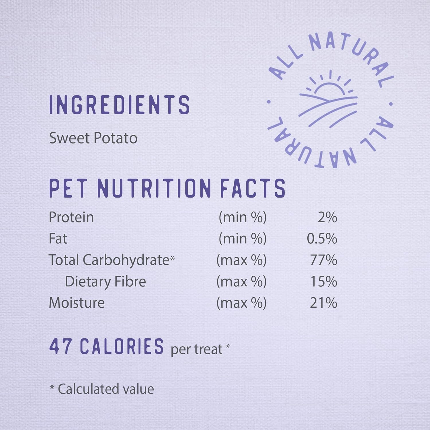 Value Pack Sweet Potato Chews Dog Treats 28Oz/795G