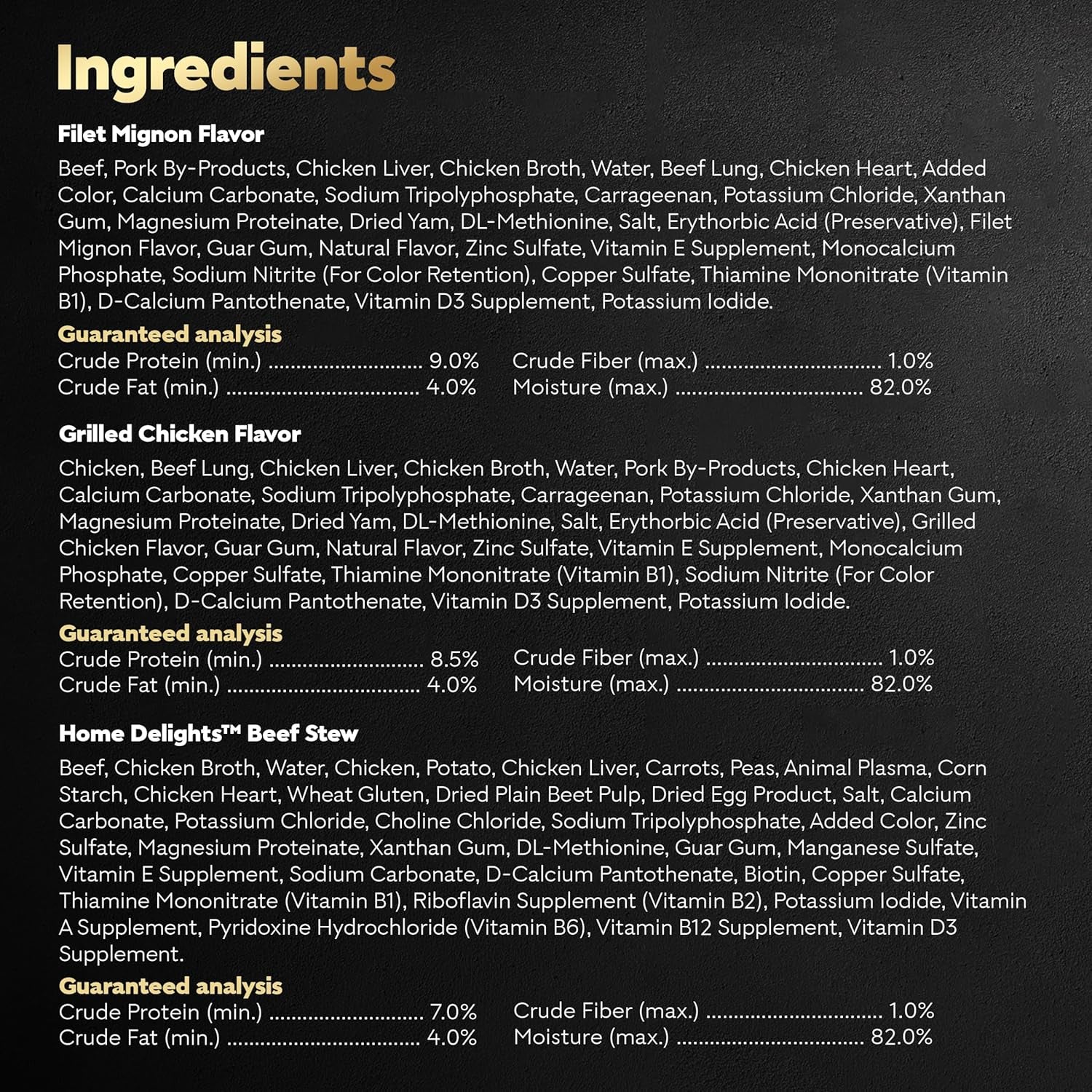 Wet Dog Food Home Delights & Classic Loaf in Sauce, Variety Pack, 3.5 Oz. (36 Count, Pack of 1)