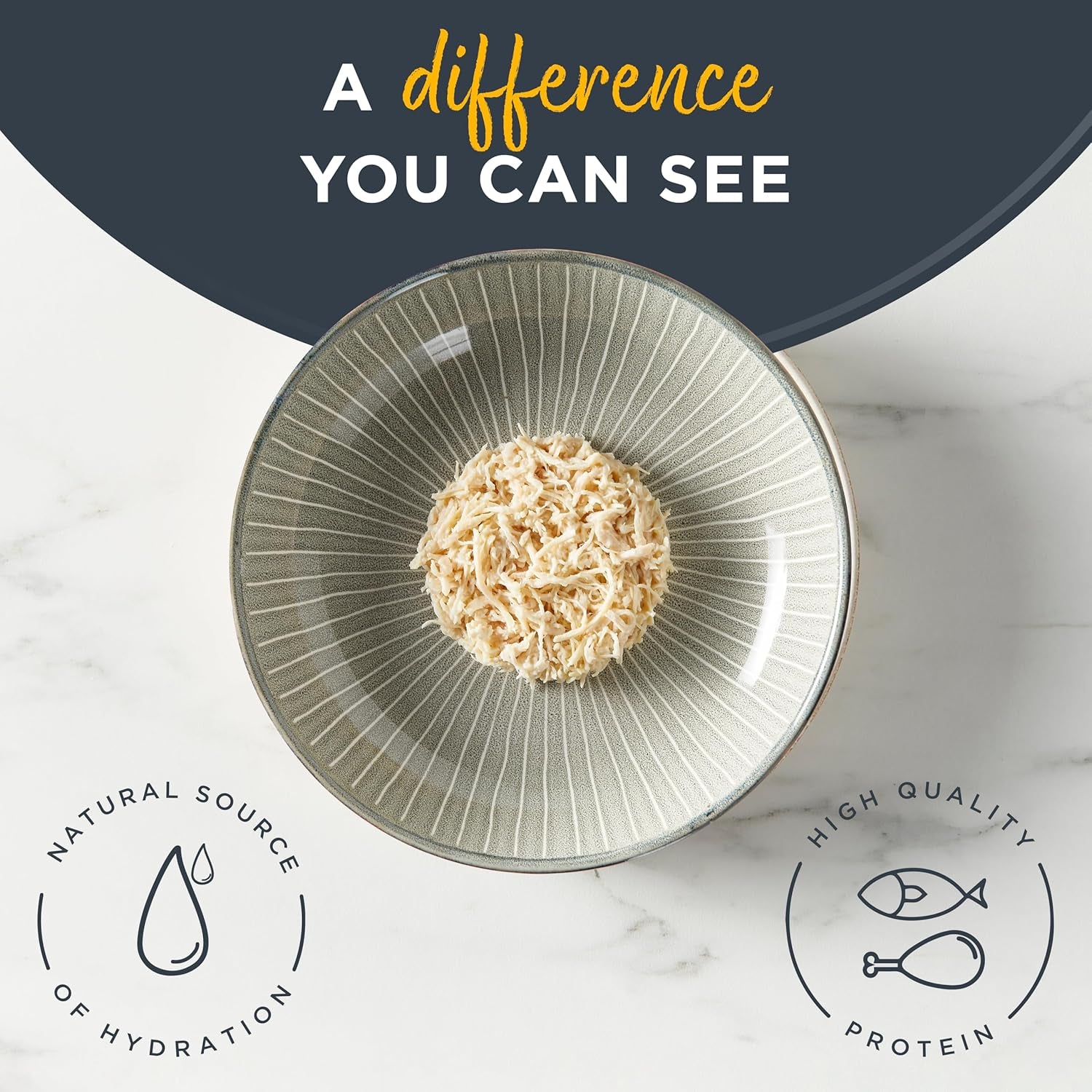 Natural Wet Cat Food, 30 Count, Grain Free, Limited Ingredient Canned Food for Cats, Fish and Chicken Variety in Broth, 2.47 Oz Cans