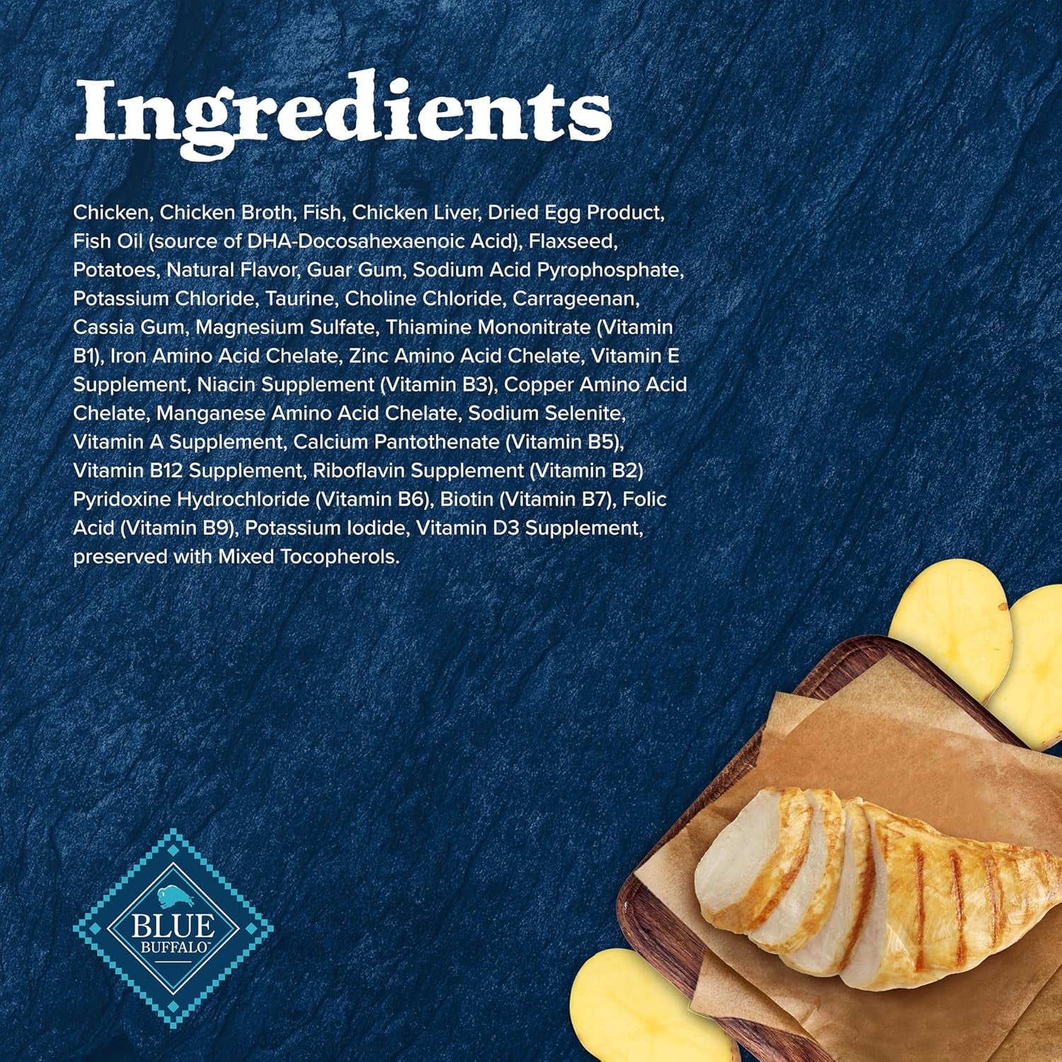 Wilderness High-Protein Grain-Free Wet Kitten Food, Chicken Paté Recipe, 3-Oz Cans, 24-Count