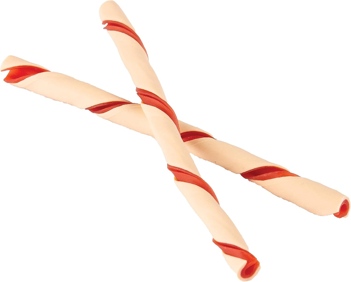 Twist Sticks Rawhide Free Dog Chews, Made with Real Chicken, 100 Count (Pack of 1)