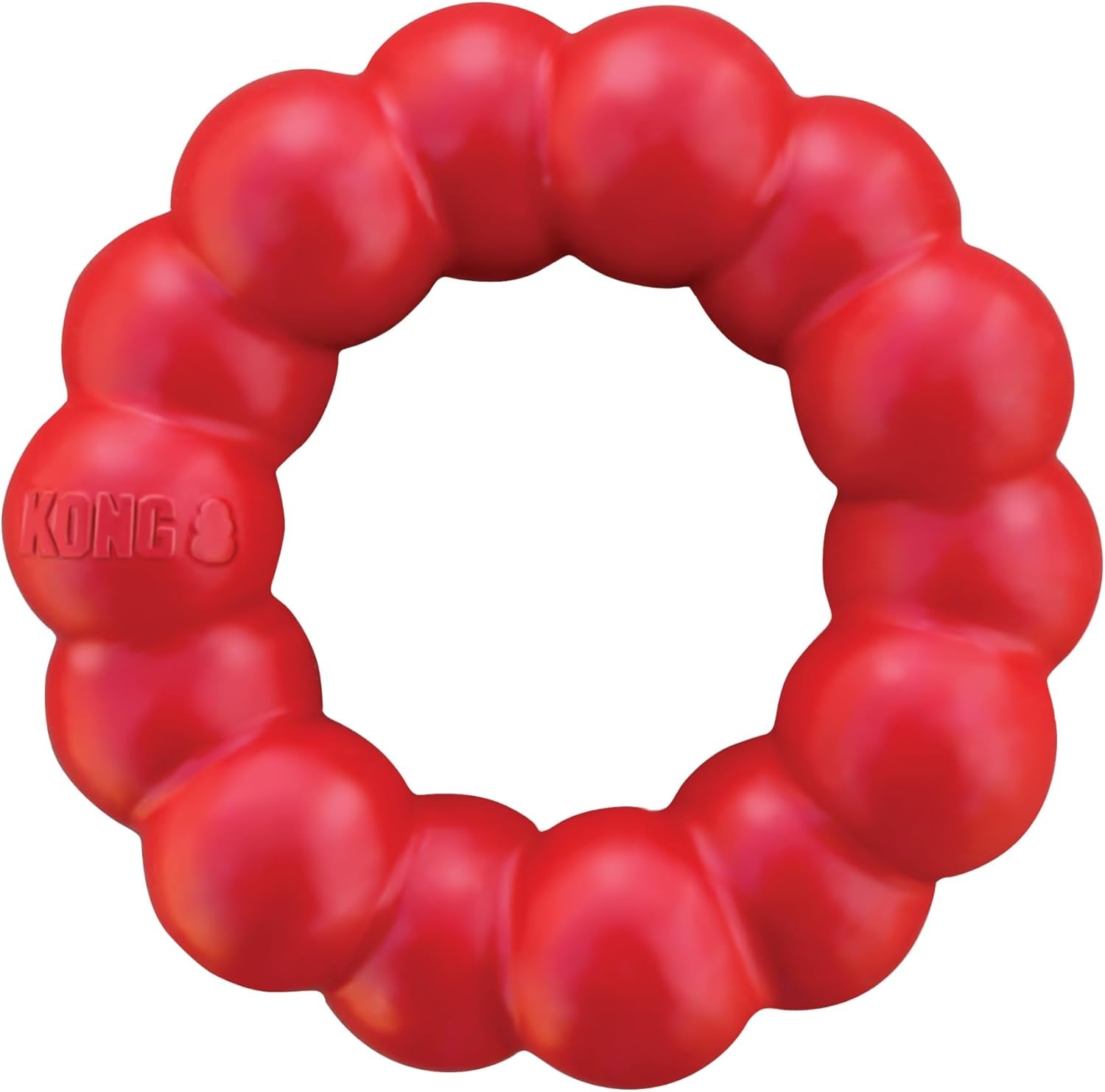 Ring - Natural Rubber Ring Toy for Healthy Chewing Habits - Chew Toy Supports Dog Dental Health - Dog Toy Supports Instincts during Playtime - for Small/Medium Dogs