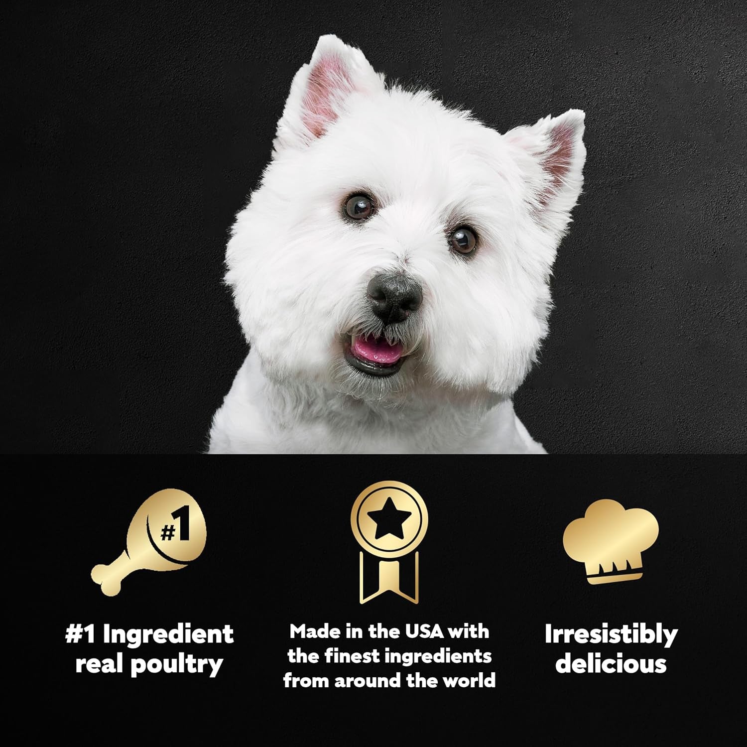 Wet Dog Food Classic Loaf in Sauce Poultry Variety Pack, 3.5 Oz. Easy Peel Trays (24 Count, Pack of 1)