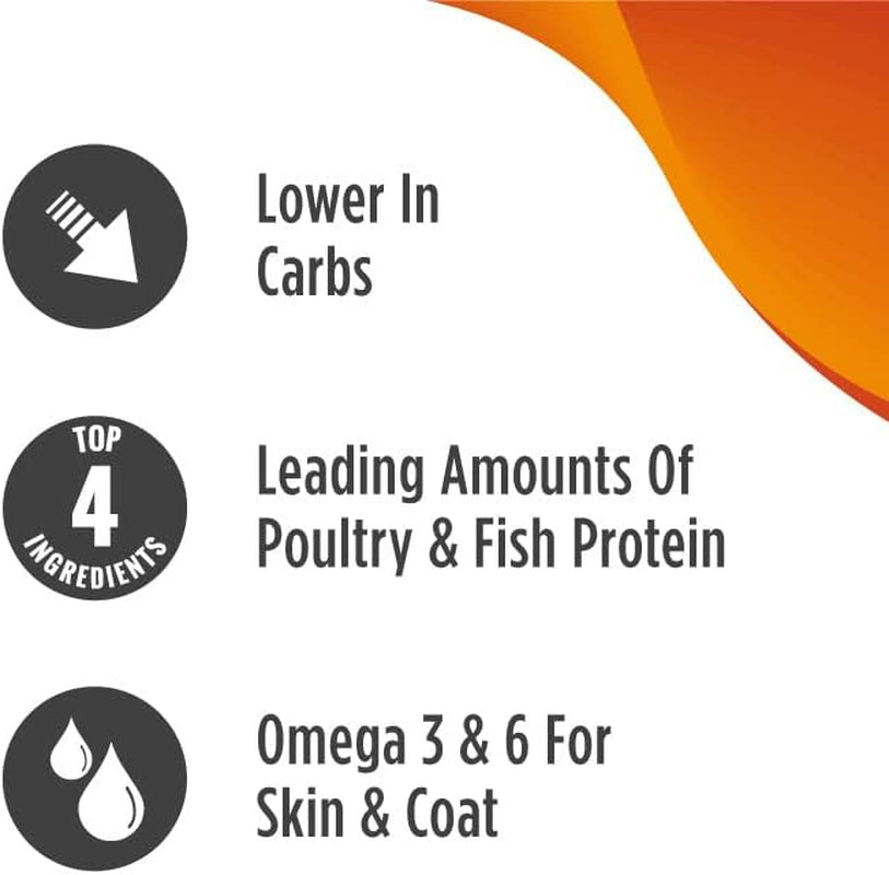 Freestyle High Protein Cat & Kitten Food, Turkey & Duck Recipe - Natural Grain-Free Dry Cat Food with Omega Fatty Acids & Probiotics, 14 Lb Bag