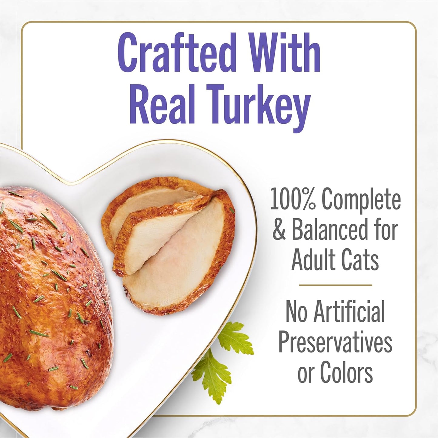 Purina  Petites with Roasted Turkey Entrée with Sweet Potato in Gravy Gourmet Wet Cat Food - (Pack of 12) 2.8 Oz. Tubs