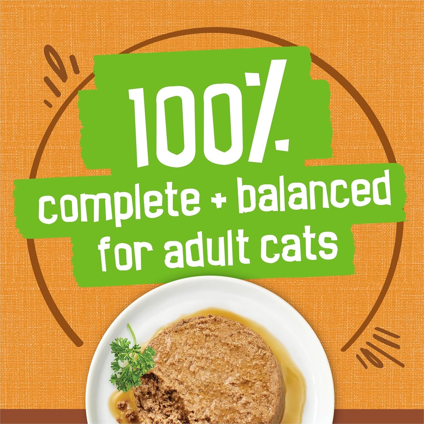 Wet Cat Food Extra Gravy Pate with Chicken, Savory Canned Cat Pate - (Pack of 24) 5.5 Oz Cans
