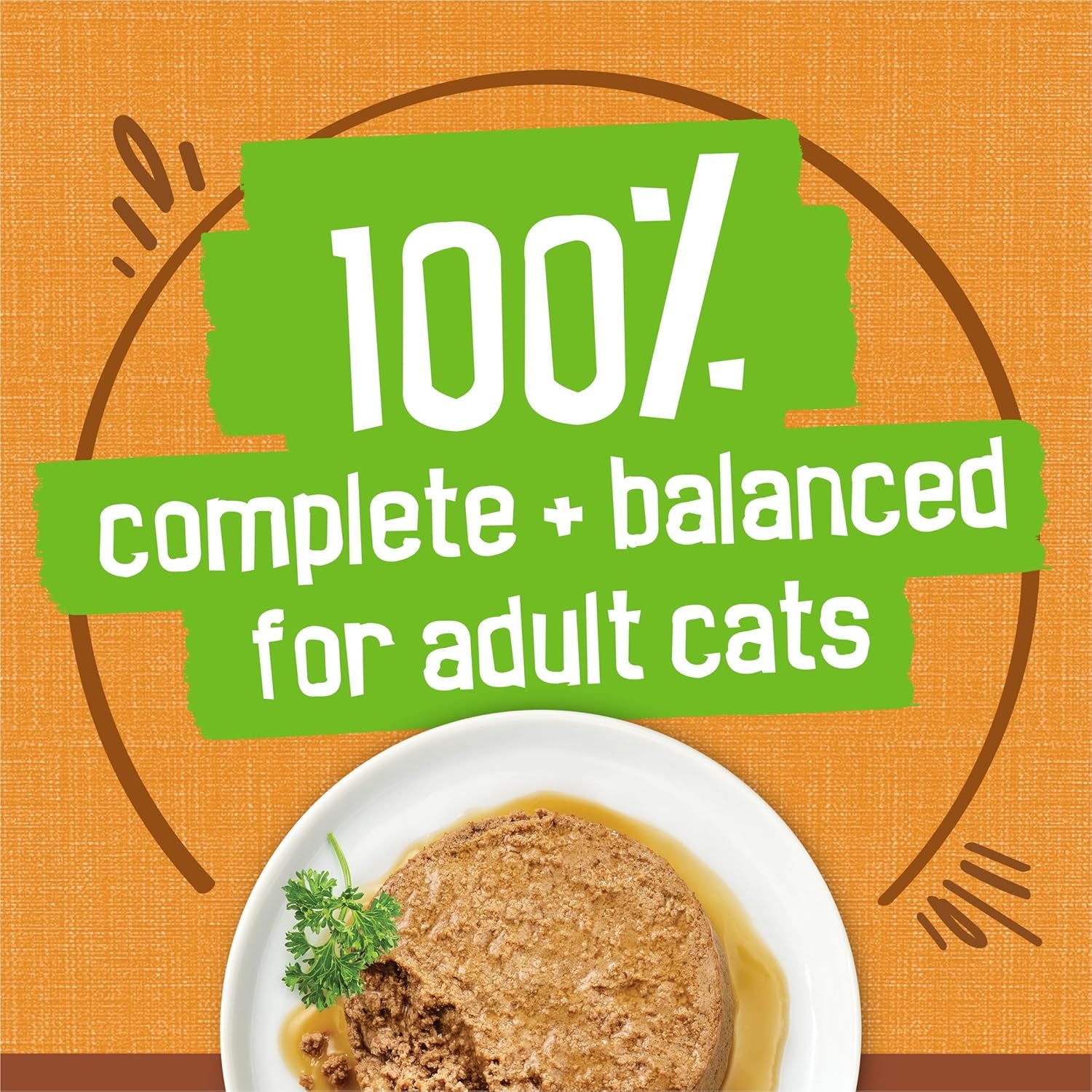 Wet Cat Food Extra Gravy Pate with Chicken, Savory Canned Cat Pate - (Pack of 24) 5.5 Oz Cans