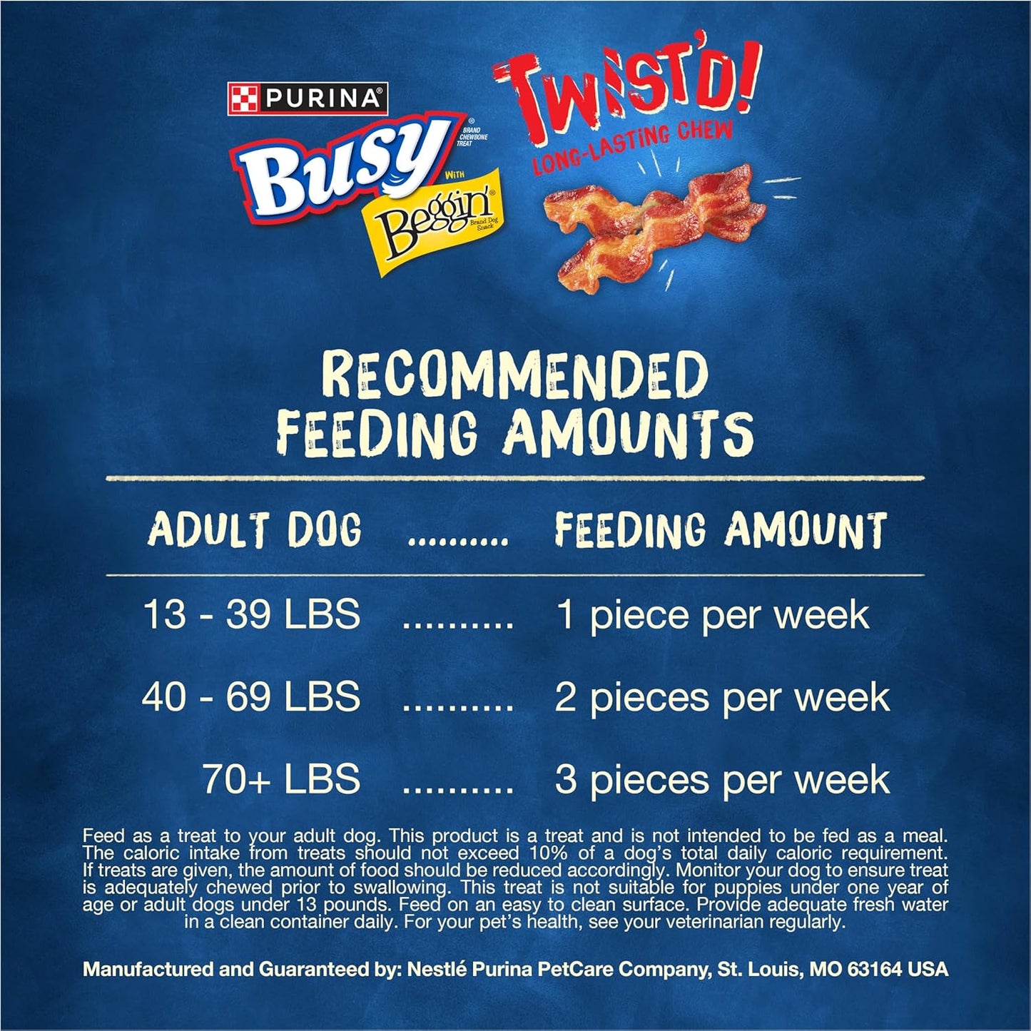 with Beggin’ Twist’D Adult Dog Chew Bone Treats - 10 Ct. Pouch