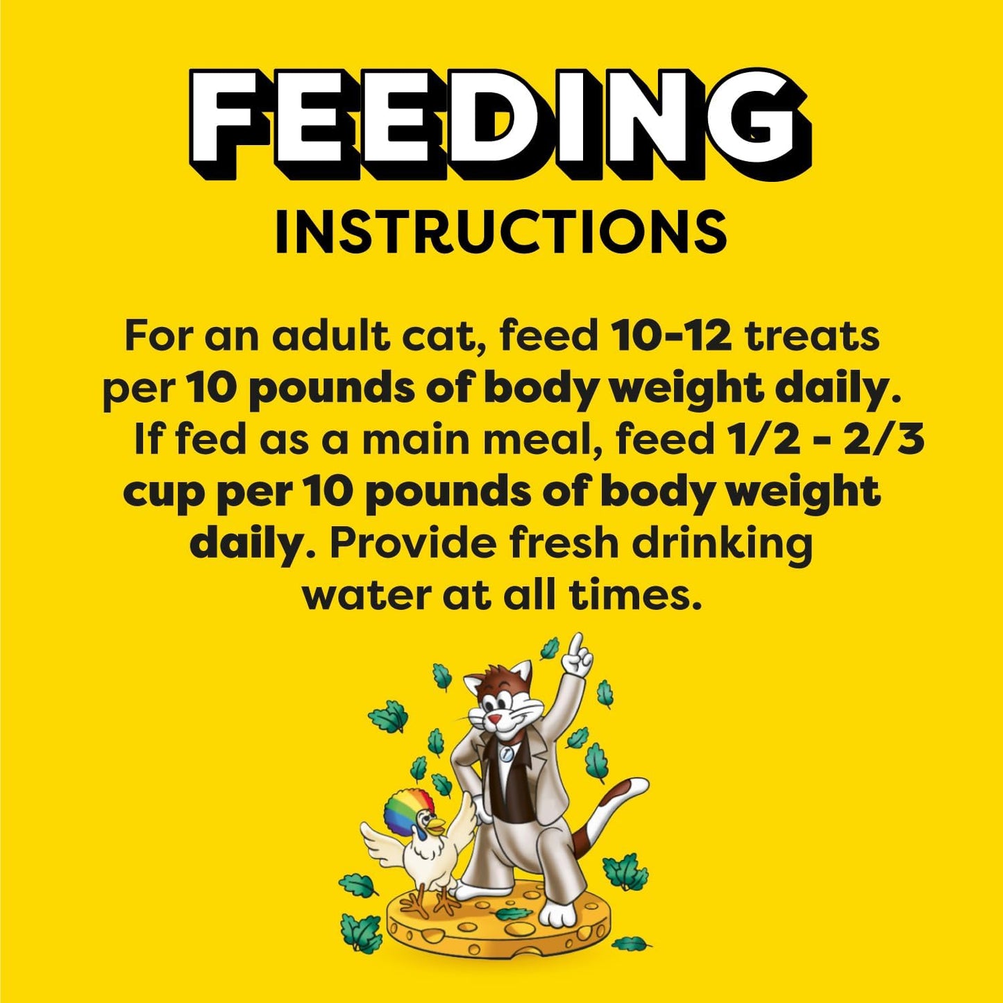 Mixups Catnip Fever Flavor Crunchy and Soft Cat Treats, 48 Oz. Bag