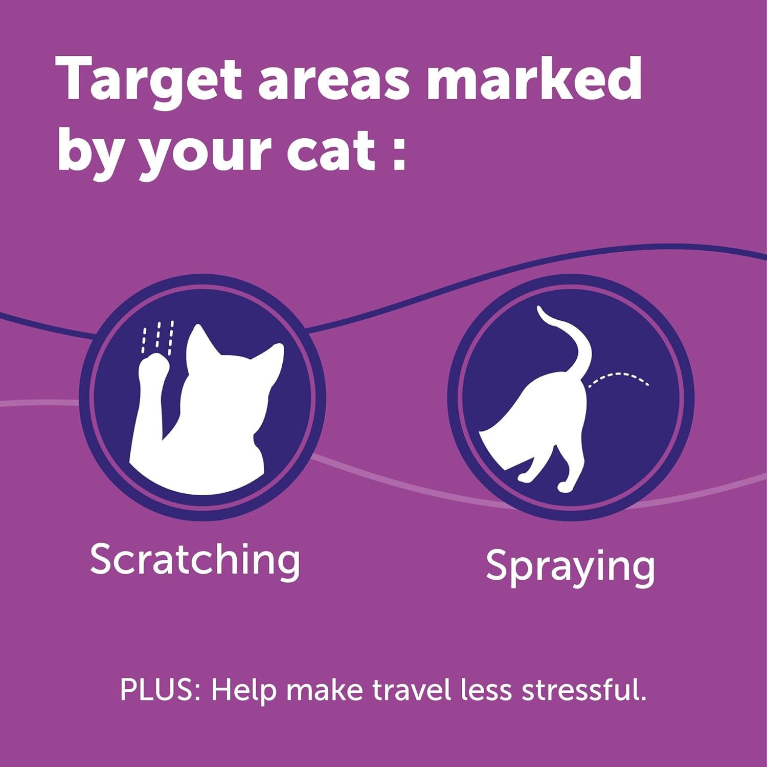 ® Classic Cat Calming Spray, 60Ml - Comforts Cats at Home and on the Go and Helps to Calm during Travel