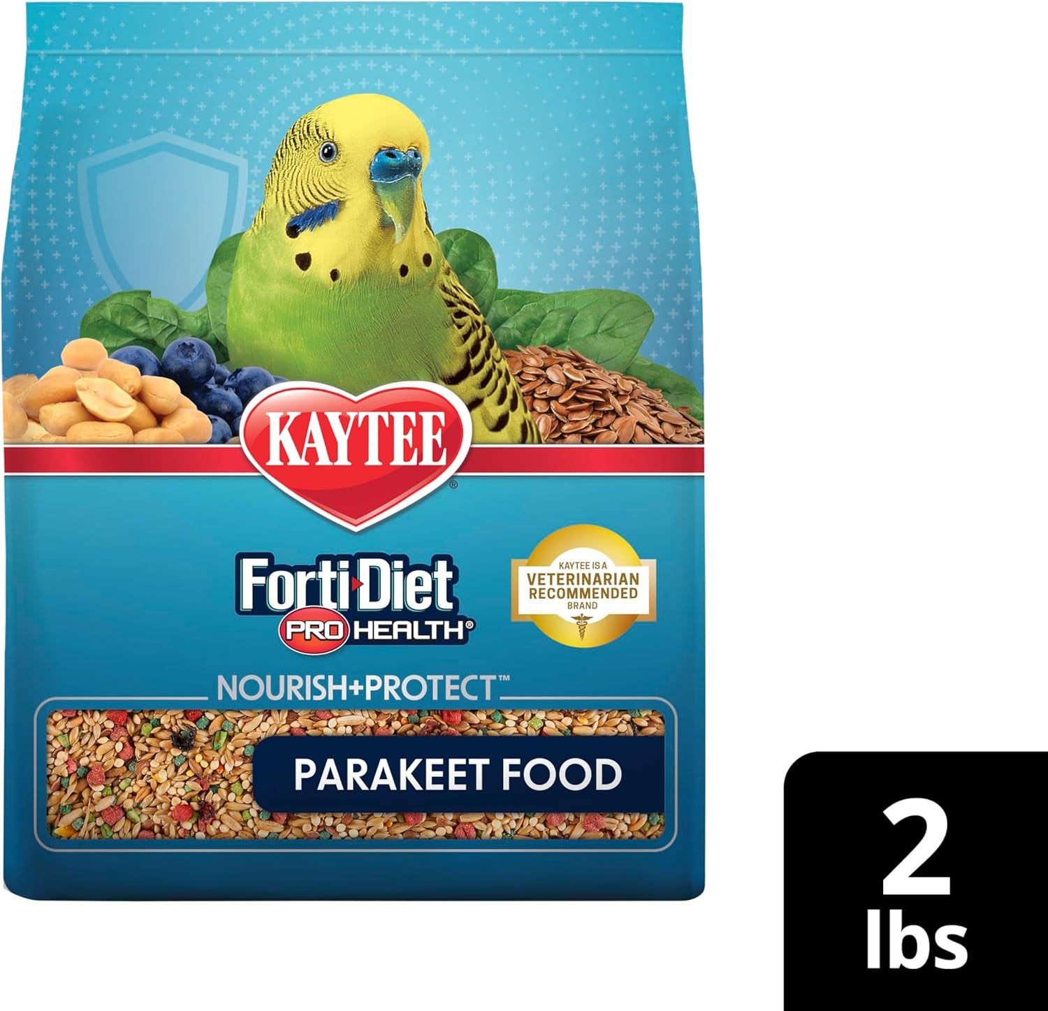 Forti-Diet Pro Health Parakeet Food 2Lb
