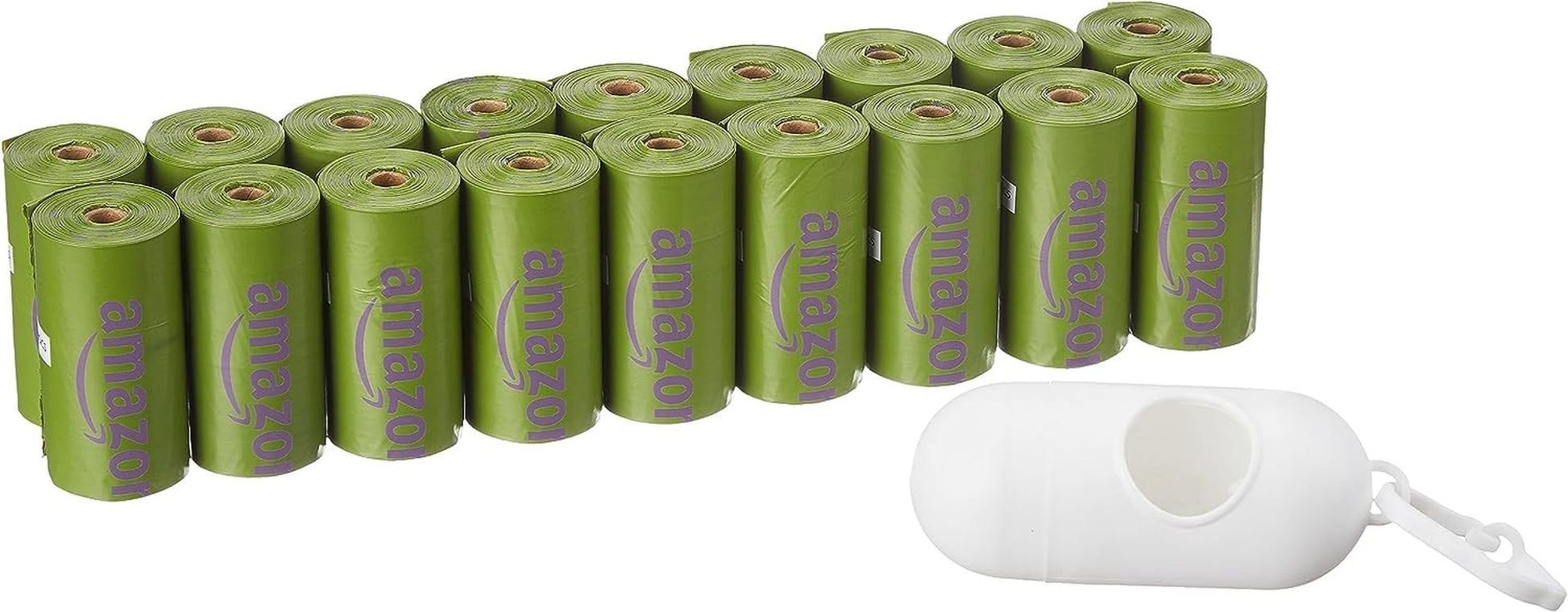 Dog Poop Bags with Dispenser, 270 Count, Enhanced for Guaranteed Leakproof, Lavender Scented, Includes Leash Clip