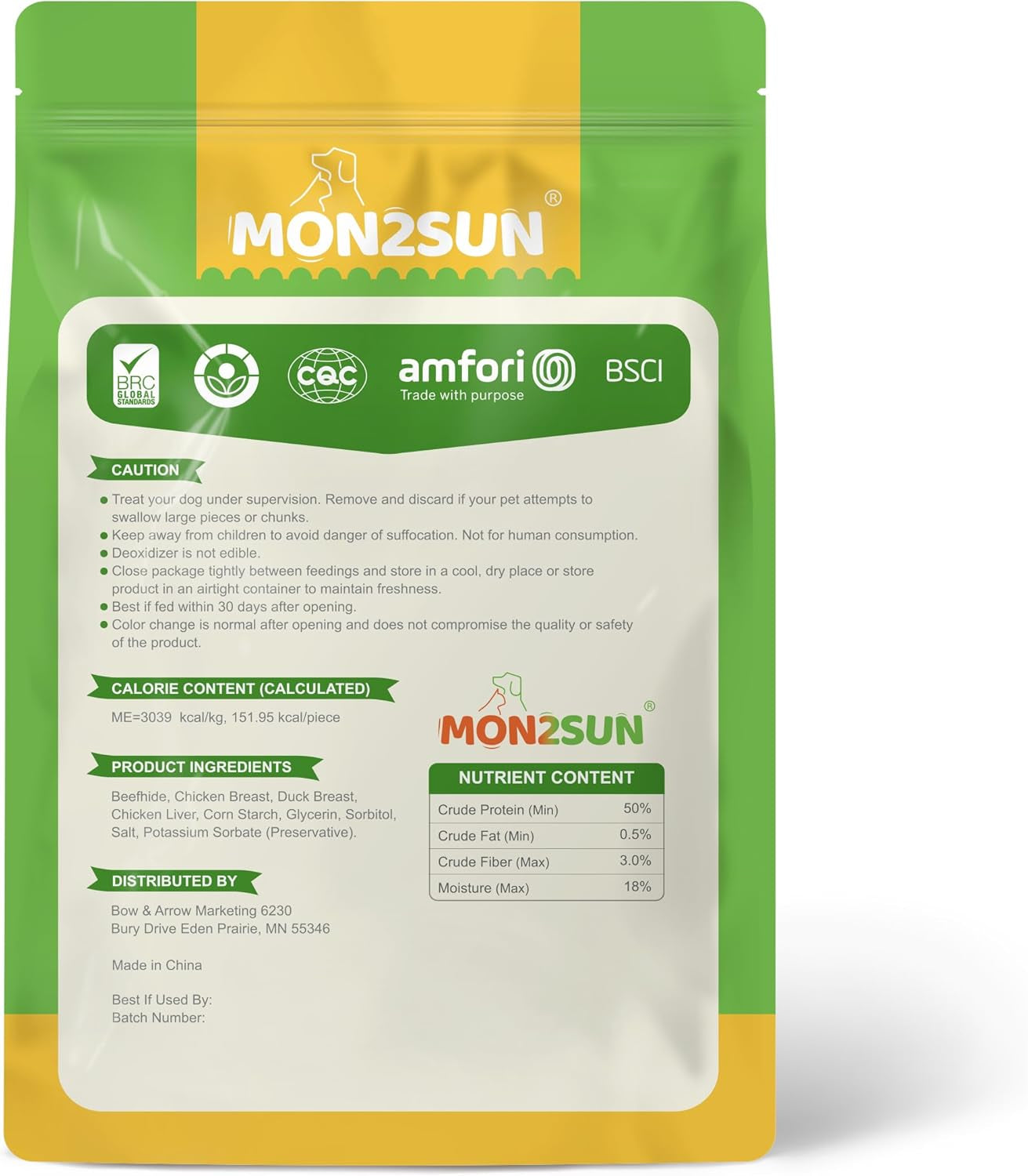 Dog Treats, Triple Flavor 6 Inch Chicken Liver Duck and Chicken Wrapped Rawhide Sticks, Teeth Cleaning Snacks for Medium Dogs, 17.6 Oz (10 Count-Pack of 1)