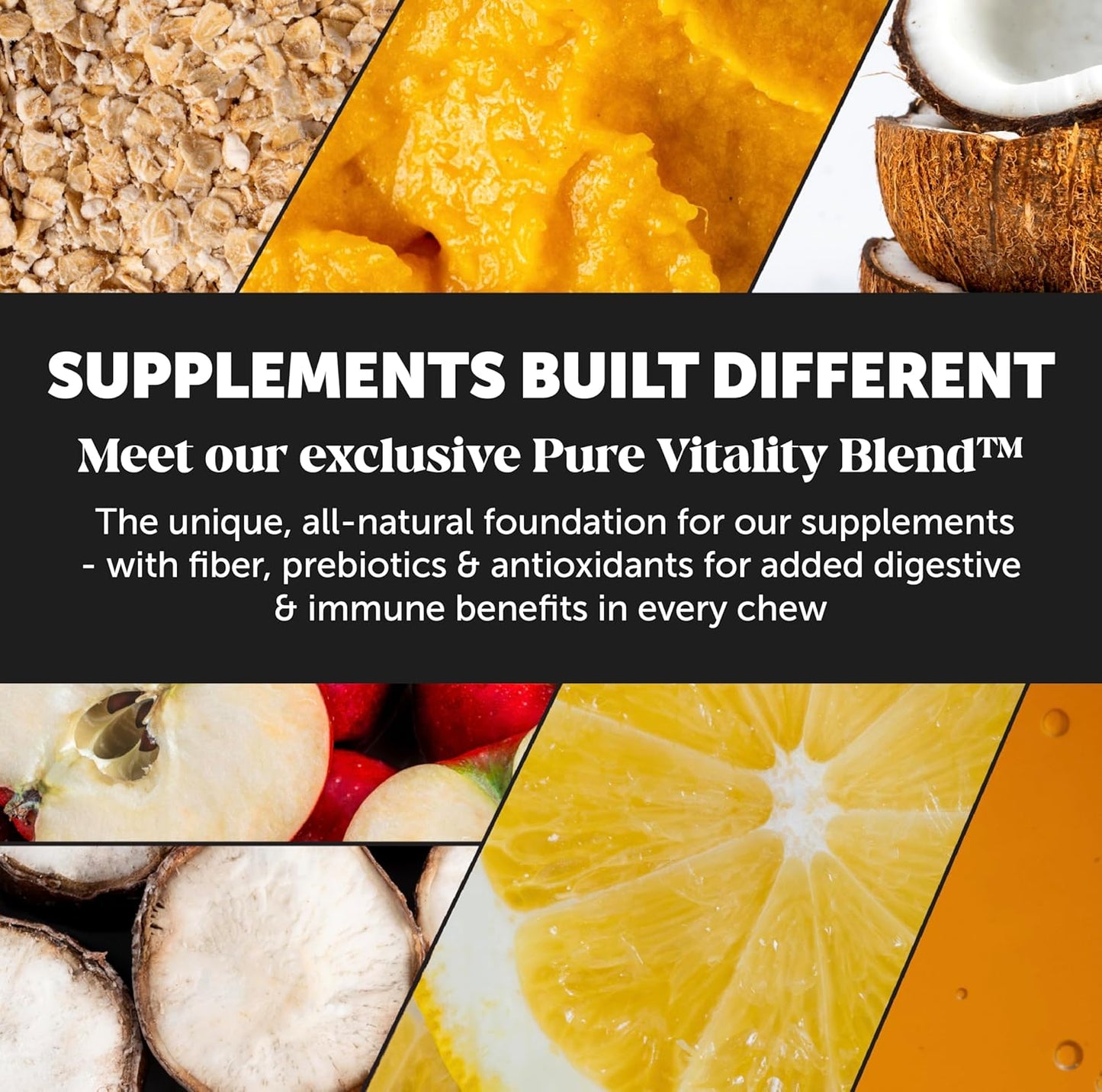 Natural Hemp Calming Chews for Dogs - Dog Anxiety Relief - Calming Aid Supplement with Valerian Root, Chamomile, + Magnesium - Stress, Separation & Thunder Support - (Chicken, 90 Count)