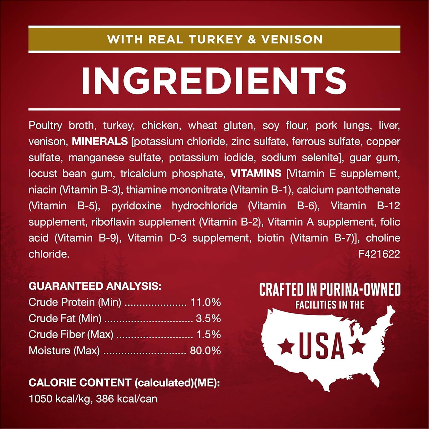 True Instinct Tender Cuts in Gravy with Real Turkey and Venison, and with Real Chicken and Duck High Protein Wet Dog Food Variety Pack - (Pack of 12) 13 Oz. Cans