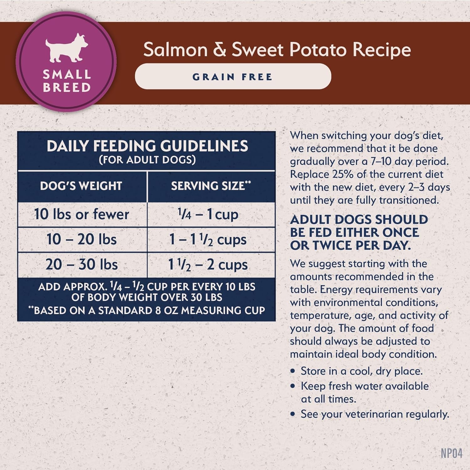 Limited Ingredient Grain Free Salmon & Sweet Potato Dry Dog Food for Small Breed Adults, Sensitive Stomach, 12 Lb (Pack of 1)