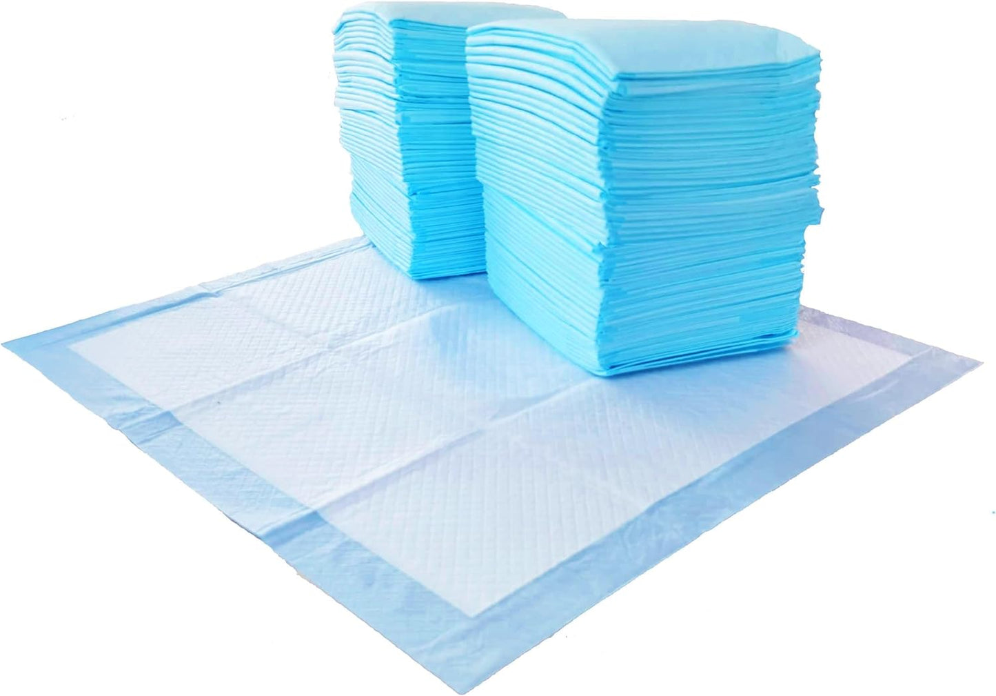 Scented Dog and Puppy Pee Pads, 5-Layer Leak-Proof Super Absorbent, Quick-Dry Surface, Potty Training, Regular (22X22"), 150 Count, Blue