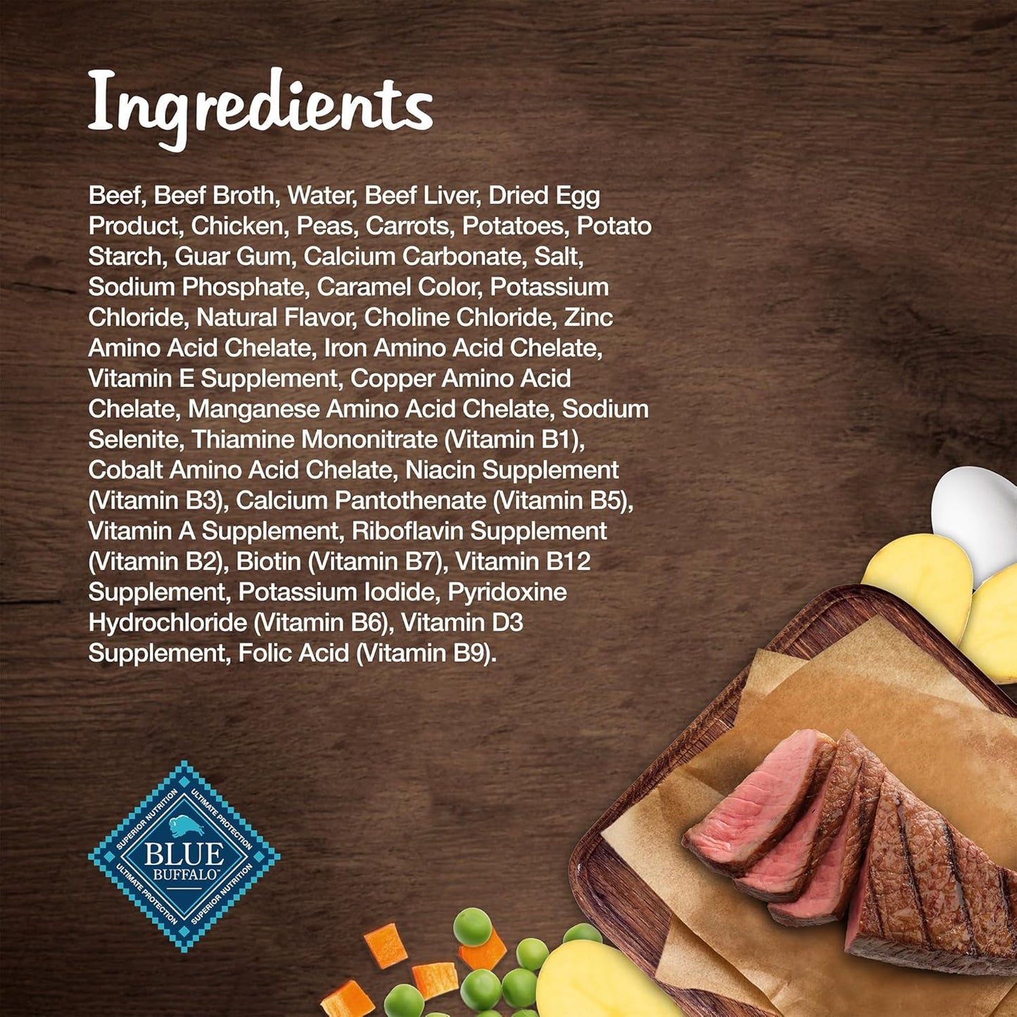 Blue'S Stew Grain-Free Wet Dog Food, Made with Natural Ingredients, Hearty Beef Stew, 12.5-Oz. Cans (12 Count)