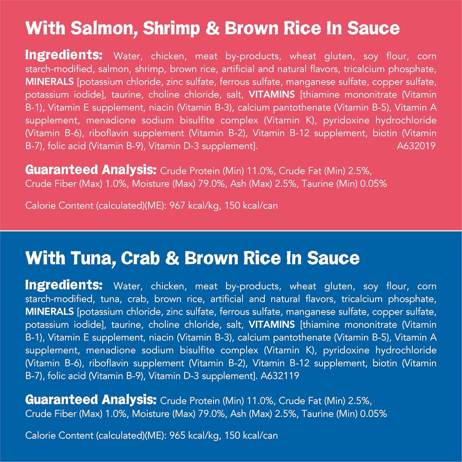 Purina  Ocean Favorites Wet Cat Food Pate and Meaty Bits Variety Pack with Salmon and Tuna - (Pack of 24) 5.5 Oz. Cans